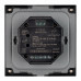 Панель SMART-P4-DIM-G-IN Black (12-24V, 4x3A, Sens, 2.4G) (ARL, IP20 Пластик, 5 лет)